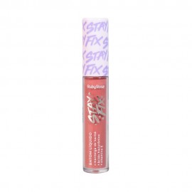 Batom Lquido Matte Ruby Rose Stay Fix HB-569