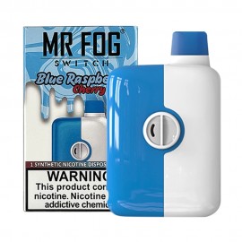 Dispositivo Descartvel Mr Fog Switch 5500 Puffs Blue Raspberry Cherry Ice