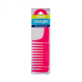 Pente de Cabelo Conair Detangles Shower Comb Rosa