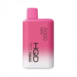 Dispositivo Descartvel HQD 6000 Puffs Peach Ice