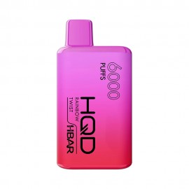 Dispositivo Descartvel HQD 6000 Puffs Rainbow Twist