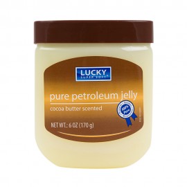 Pomada Lucky Super Soft Pretoleum Jelly Cocoa Butter 170g
