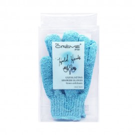 Luva Esfoliante para Banho The Crme Shop Azul Claro