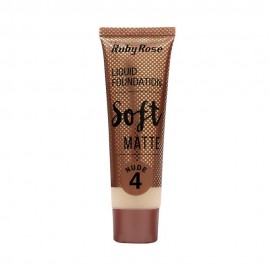 Base Lquida Ruby Rose Soft Matte HB-8050 Nude 4