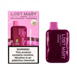 Dispositivo Descartvel Lost Mary OS5000 Puffs Cherry Cola