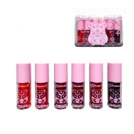 Kit Lip Tint D'Hermosa HX021 6pcs