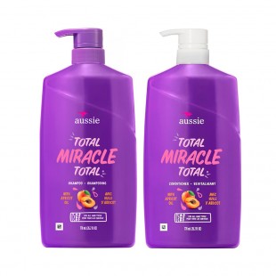 Kit Capilar Aussie Total Miracle 7 in 1 Shampoo + Condicionador 778ml