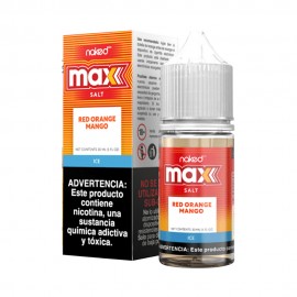 Essncia Vape Naked 100 MAX Salt Red Orange Mango Ice 35mg 30ml