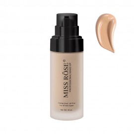 Base Lquida Miss Rse Oil Free 7601-018N Beige 2