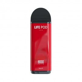 Cartucho de Substituio Life POD Eco Refill 8K Strawberry Ice