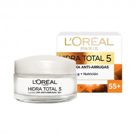 Creme Facial L'Oral Hidra Total 5 Expert Anti-Rugas 55+ 50ml