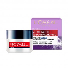 Creme Facial L'Oral Revitalift Hyaluronic Acid Anti-Wrinkle Noite 50ml