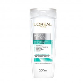 Removedor de Maquiagem L'Oral Hidra Total 5 Equilibrante 200ml