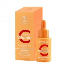 Srum Facial Estelin Skin Care Vitamin C & Turmeric ES-0082 30ml