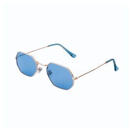 culos de Sol Daniel Klein DK4184-C5 Feminino Dourado/Azul