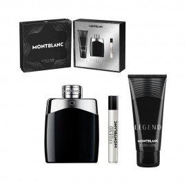 Kit Mont Blanc Legend EDT Masculino 3pcs