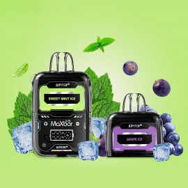 Dispositivo Descartvel MaxBar Jupiter 20000 Puffs Sweet Mint Ice/Grape Ice