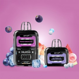 Dispositivo Descartvel MaxBar Jupiter 20000 Puffs Peach Grape Ice/Watermelon Bubblegum Mint