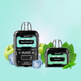 Dispositivo Descartvel MaxBar Jupiter 20000 Puffs Sour Apple Ice/Cool Mint