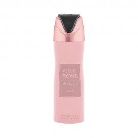 Spray Corporal Perfumado Lattafa Velvet Rose Unissex 200ml