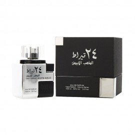 Perfume Lattafa 24 Carat White Gold EDP Unissex 100ml