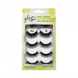 Set Clios Postios GLAM ON Drama 3D/28 5 Pares