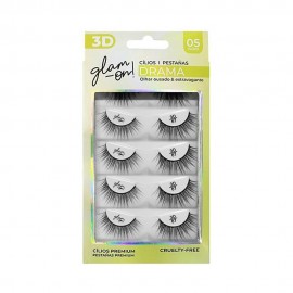 Set Clios Postios GLAM ON Drama 3D/67 5 Pares