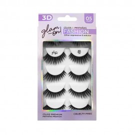 Set Clios Postios GLAM ON Fashion 3D/74 5 Pares