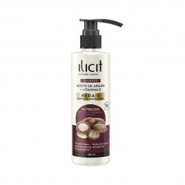 Shampoo Ilicit Kera-V leo de Argn + Vitamina E 350ml