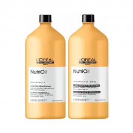 Kit Capilar L'Oral Nutrioil Shampoo e Condicionador 1500ml