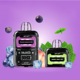 Dispositivo Descartvel MaxBar Jupiter 20000 Puffs Peach Grape/Sweet Mint