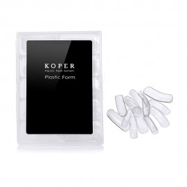 Moldes para Unhas Koper Plastic Form 120pcs