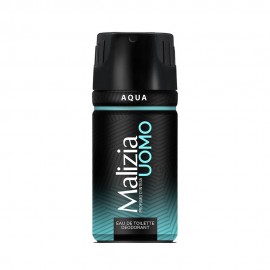 Desodorante Malizia Uomo Aqua EDT Masculino 150ml