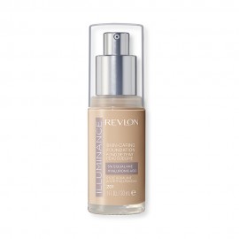 Base Revlon Illuminance Skin-Caring com cido Hialurnico 201 Creamy Natural