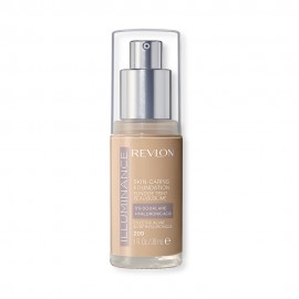 Base Revlon Illuminance Skin-Caring com cido Hialurnico 209 Buff Beige