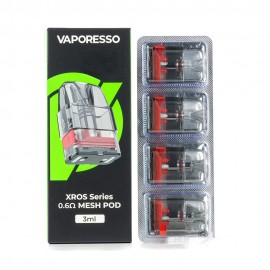 Cartucho de Substituio Vaporesso XROS POD Mesh 0.6 ohm 4pcs