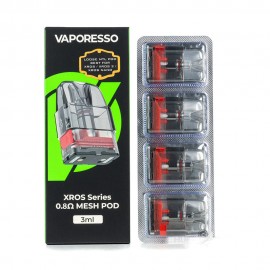 Cartucho de Substituio Vaporesso XROS POD Mesh 0.8 ohm 4pcs