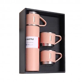 Kit Garrafa Trmica PC-03 500ml Rose