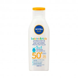 Protetor Solar NIVEA SUN Babies & Kids Sensitive SPF50 200ml