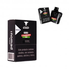 Cartucho Black Sheep Nomad Refill 6000 puffs Strawberry Kiwi