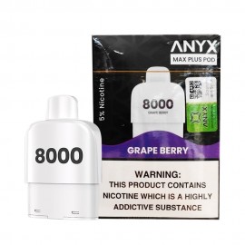Cartucho de Substituio Anyx MAX Plus Refill 8000 Puffs Grape Berry