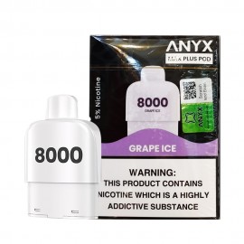 Cartucho de Substituio Anyx MAX Plus Refill 8000 Puffs Grape Ice