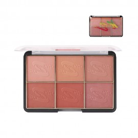 Kit Blush Miss Rse 7004-020N 6 Cores