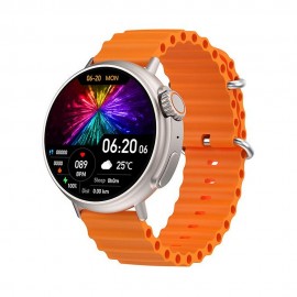 Relgio Smartwatch Microwear Ultra 9 PRO Titanium Orange