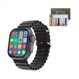 Relgio Smartwatch Moxom MX-WH09 Black + Set Pulseiras Intercambiveis