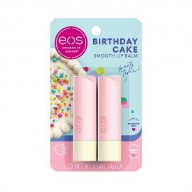 Kit Protetor Labial EOS Birthday Cake Stick 2pcs