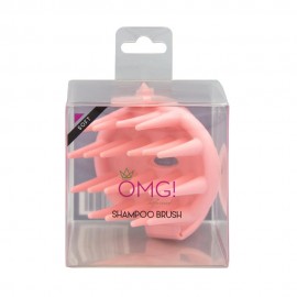 Escova Massageadora OMG Shampoo Brush Rosa