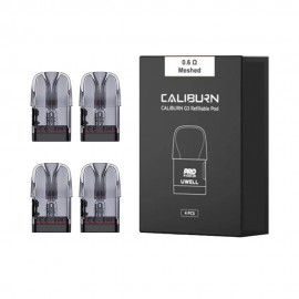 Cartucho Uwell Caliburn G3 Pod 0.6 ohm 2.5ml 4pcs