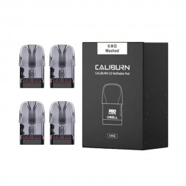 Cartucho Uwell Caliburn G3 Pod 0.9 ohm 2.5ml 4pcs
