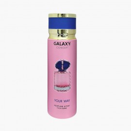 Spray Corporal Perfumado Galaxy Concept Your Way Feminino 200ml
